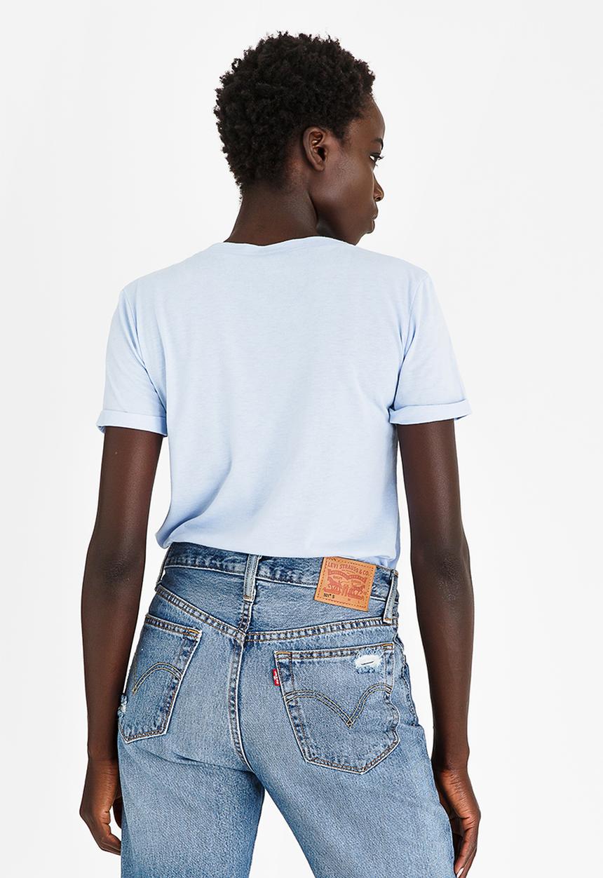 STYLE REPUBLIC - Feminist T-shirt Pale Blue