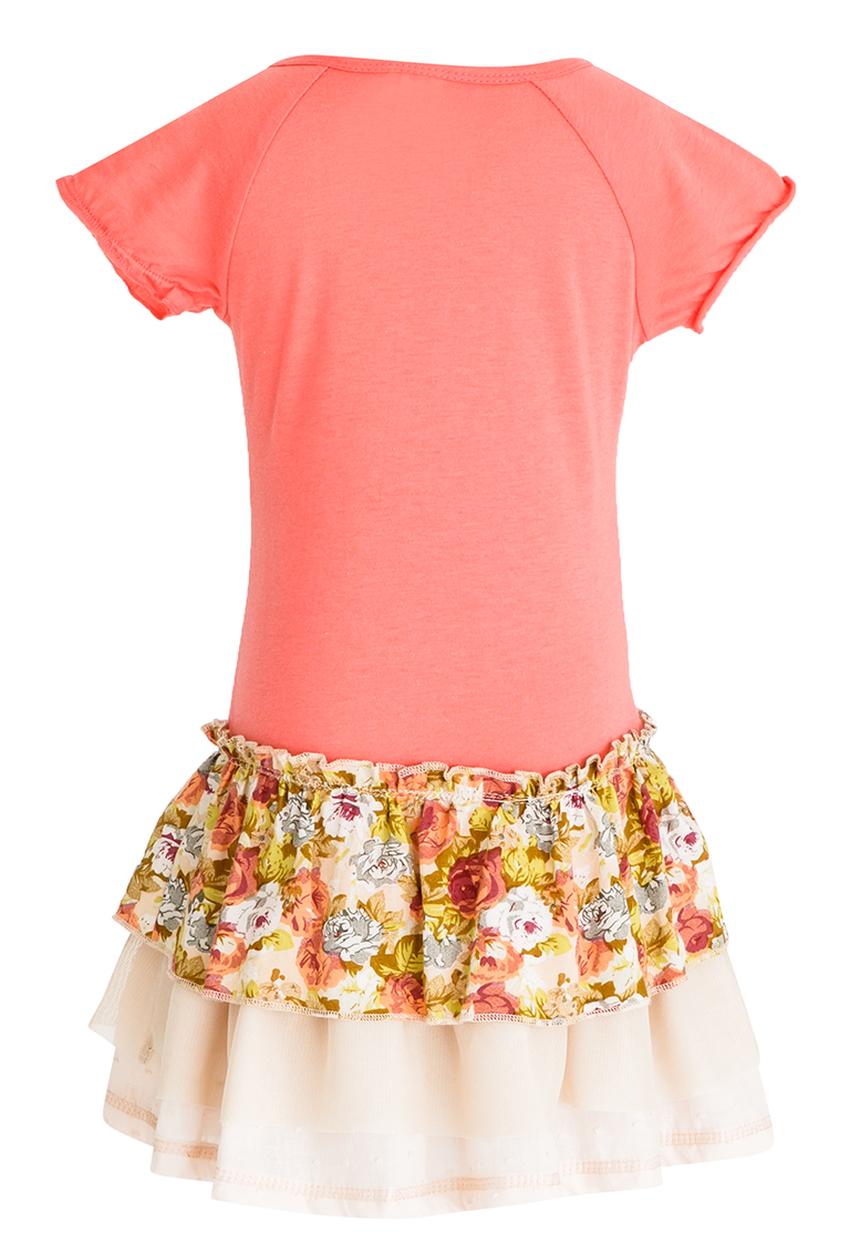 Eco Punk - Girls Frill Dress Multi-colour