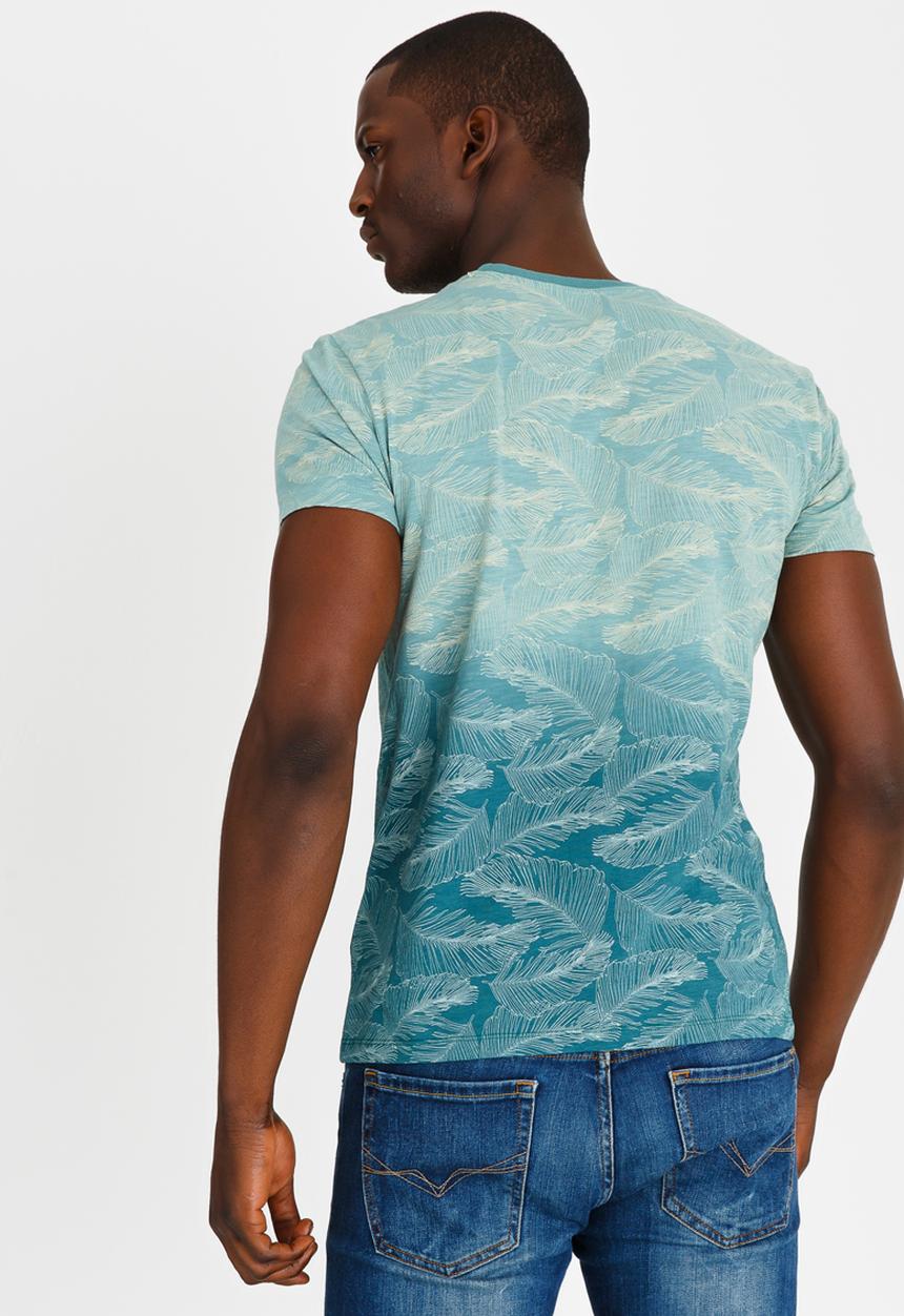 Polo Jeans Co. - Ombre Dip Dye T-Shirt Mid Green
