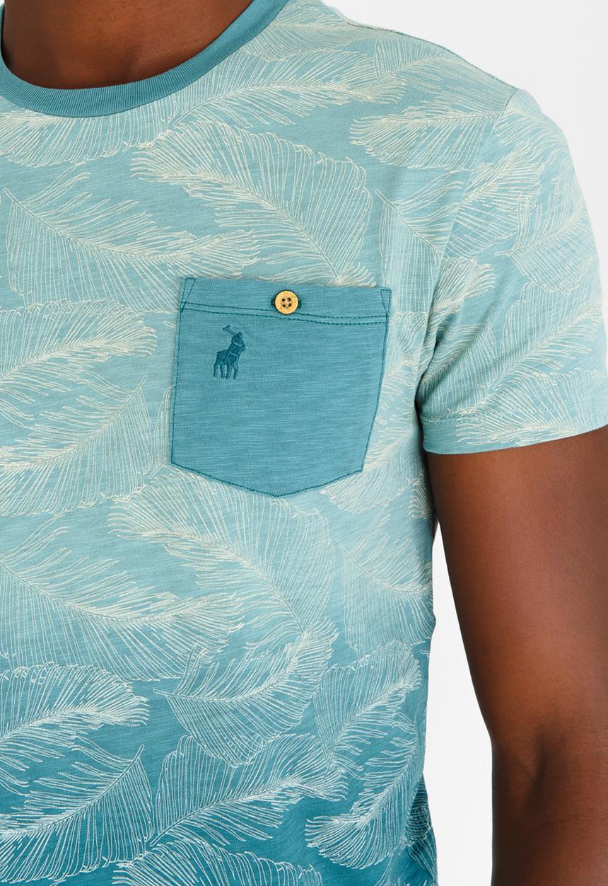 Polo Jeans Co. - Ombre Dip Dye T-Shirt Mid Green
