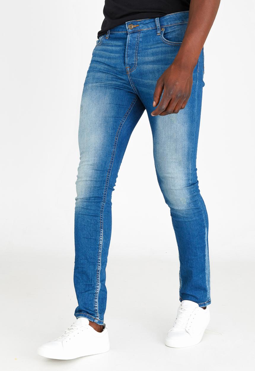 Polo Jeans Co. - Tapered Leg Jeans Mid Blue