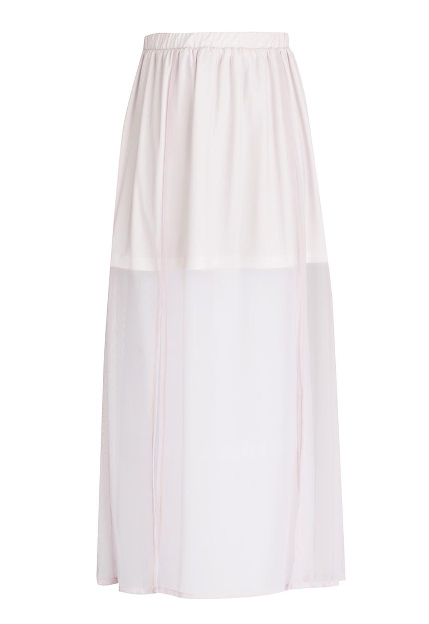 Rebel Republic - Mesh Skirt Pale Pink