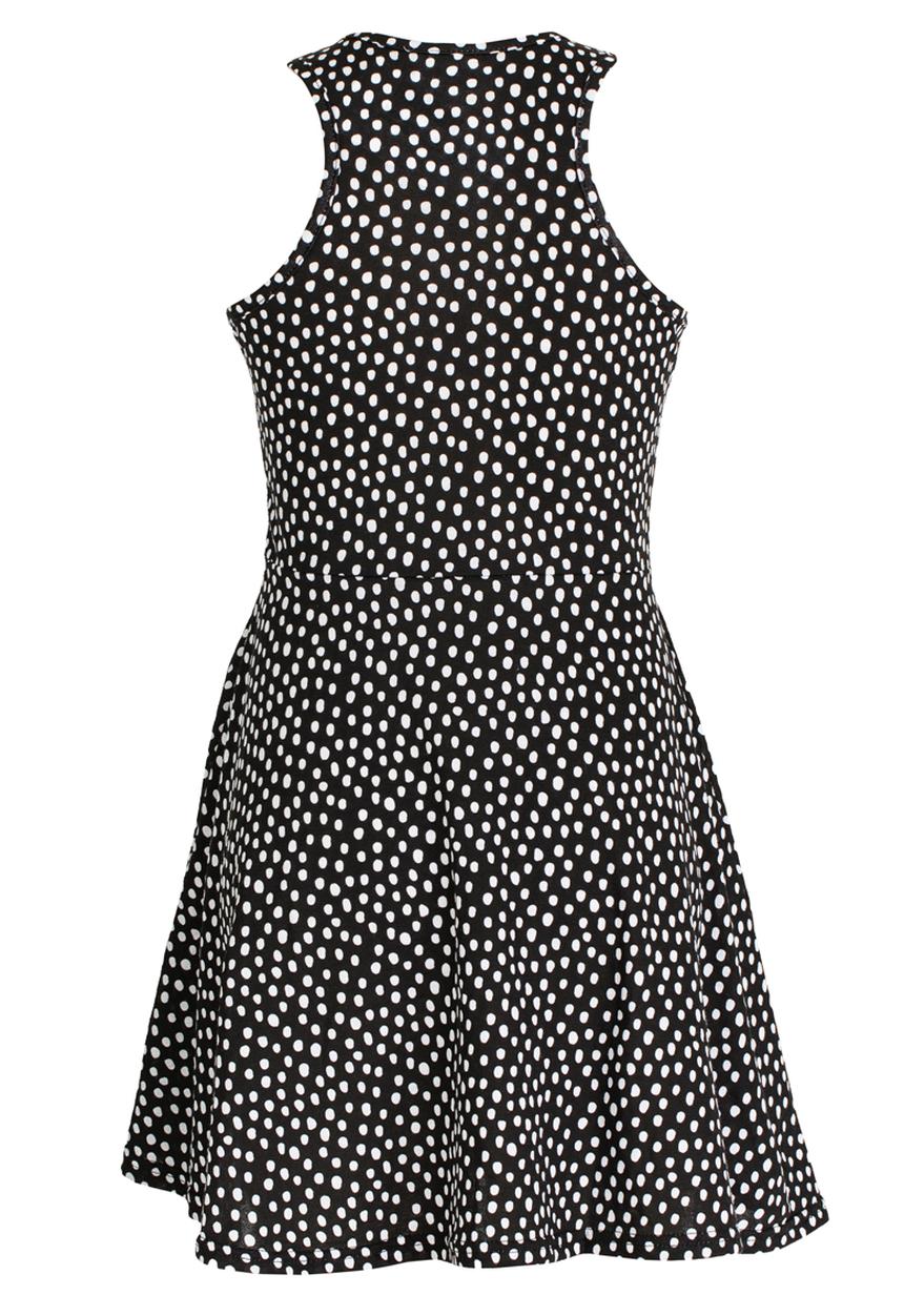 Rebel Republic - Skater Dress Black and White