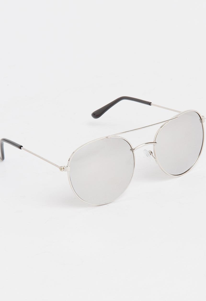 Pop Candy - Boys Mirror Lens Sunglasses Silver