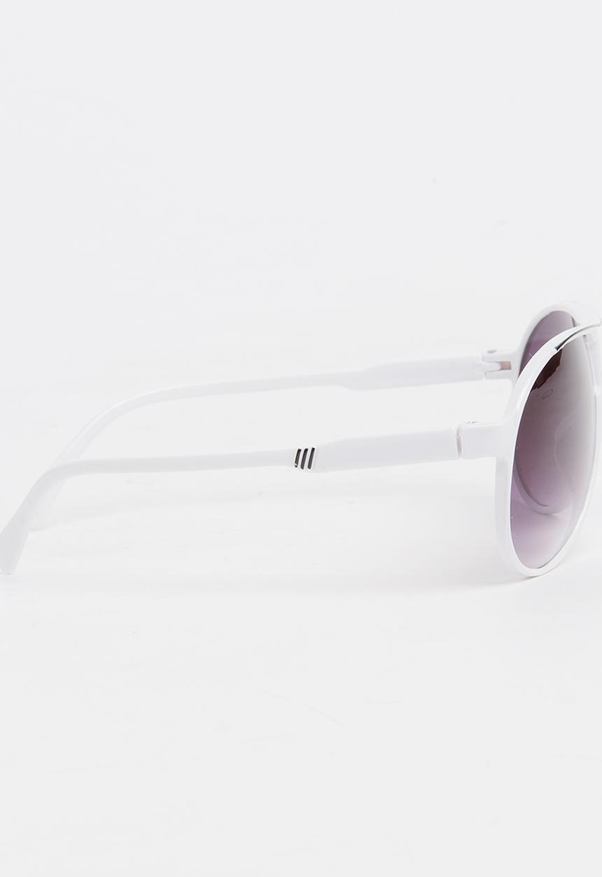 Pop Candy - Boys Plastic Sunglasses White