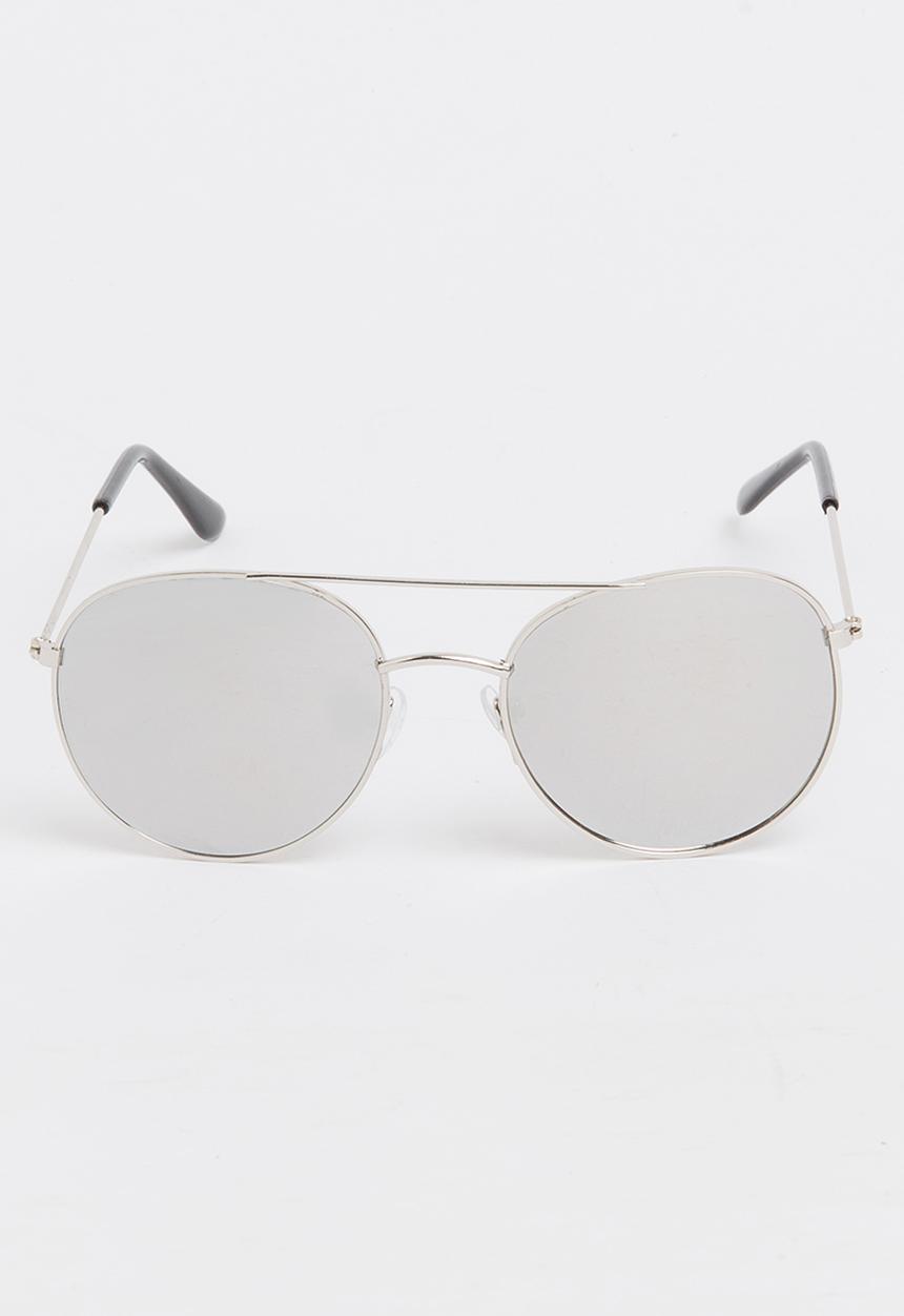 Pop Candy - Boys Mirror Lens Sunglasses Silver