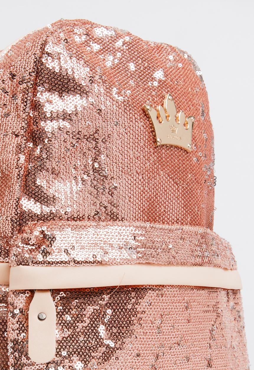 Pop Candy - Girls Sequins Backpack Rose gold