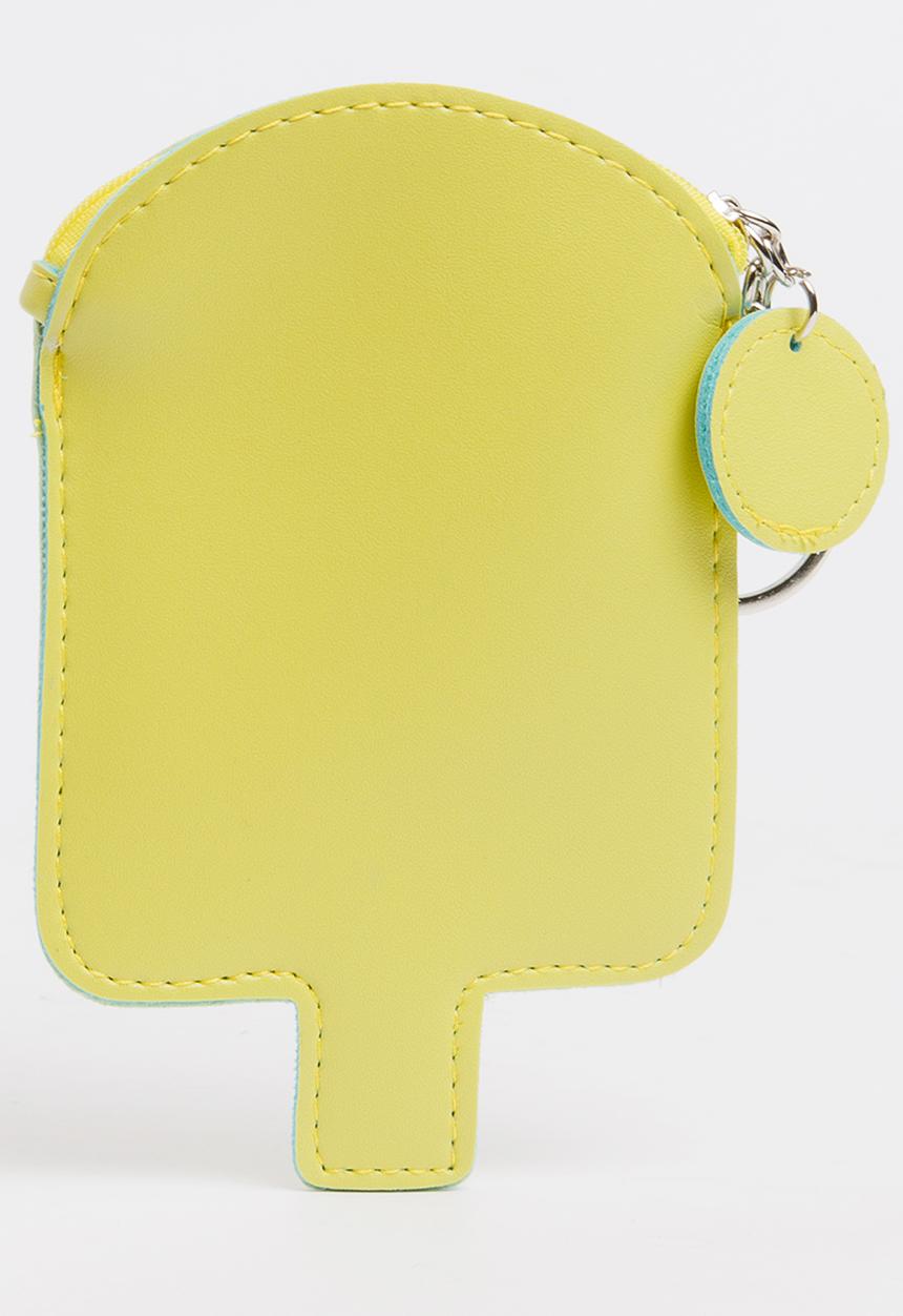 Pop Candy - Girls Popsicle Coin Purse Yellow