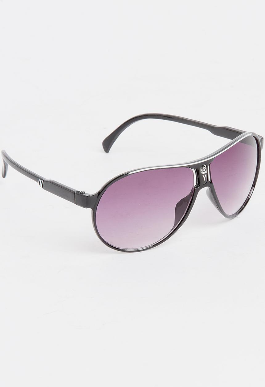 Pop Candy - Boys Plastic Sunglasses Black