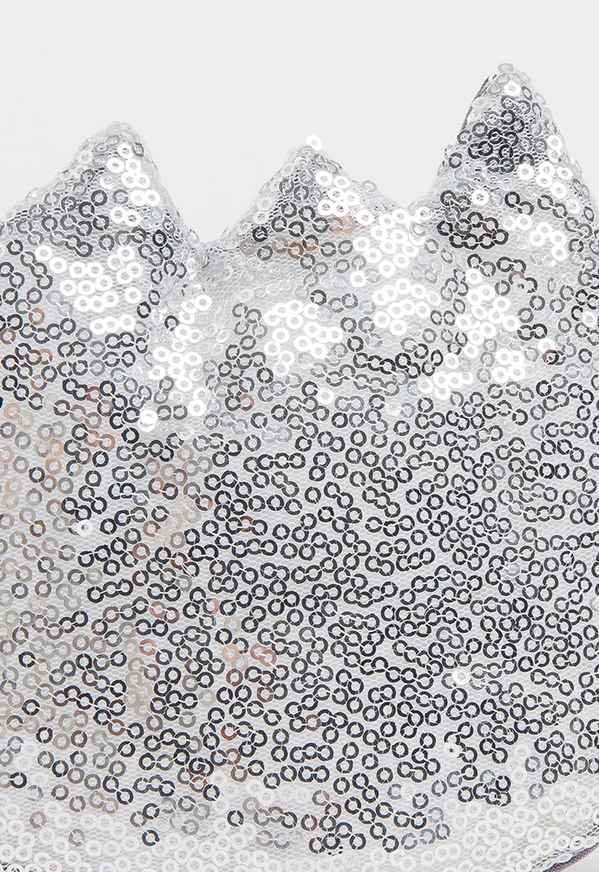 Pop Candy - Girls Sequin Bag Silver