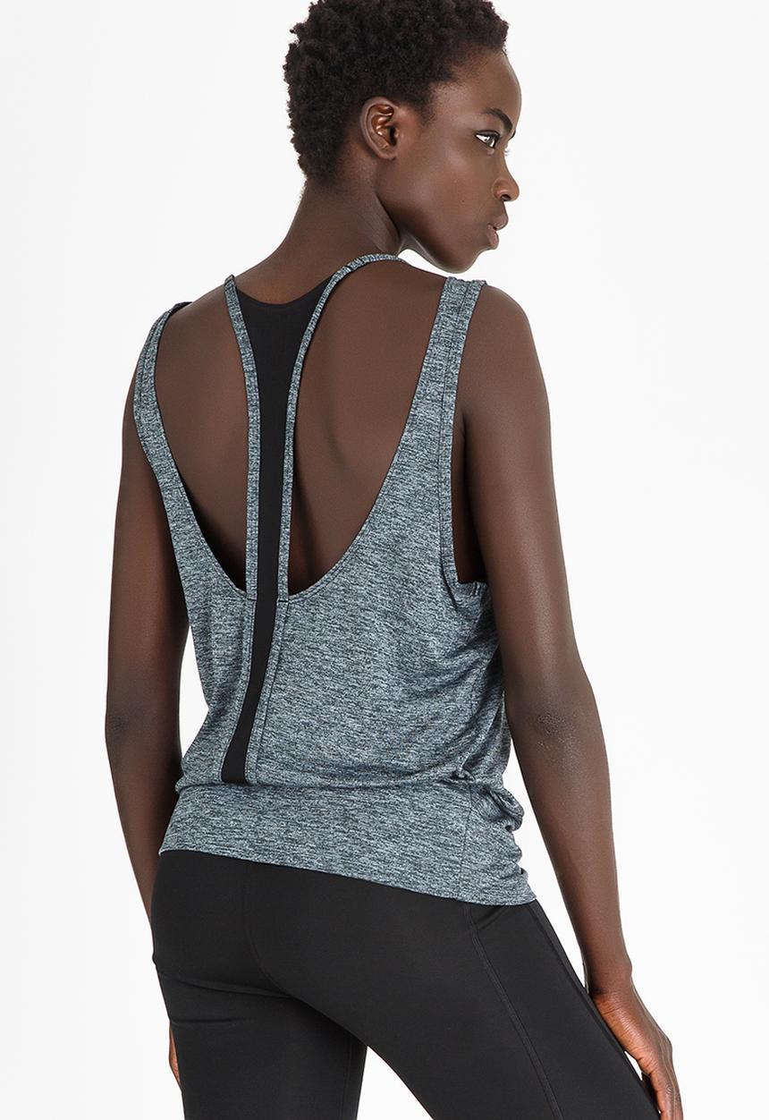 Nike - Nike Womens Dry Tank Dark Grey