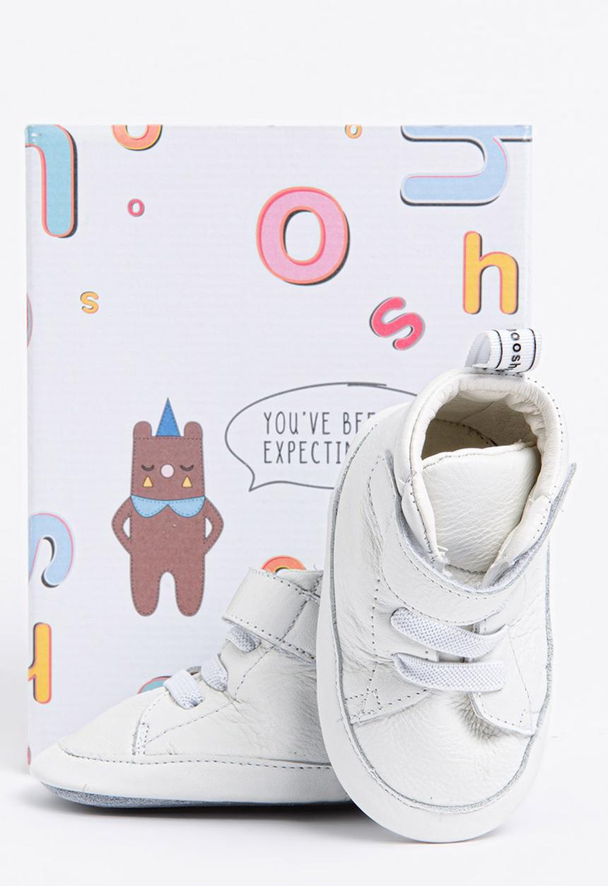 shooshoos - 5th Avenue High Top Sneaker White