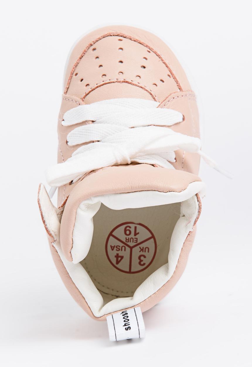 shooshoos - Hola  High  Top Sneaker Pale Pink