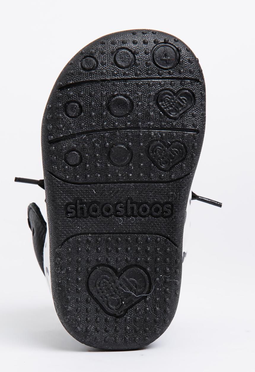 shooshoos - Miller High  Top Sneaker Black and White