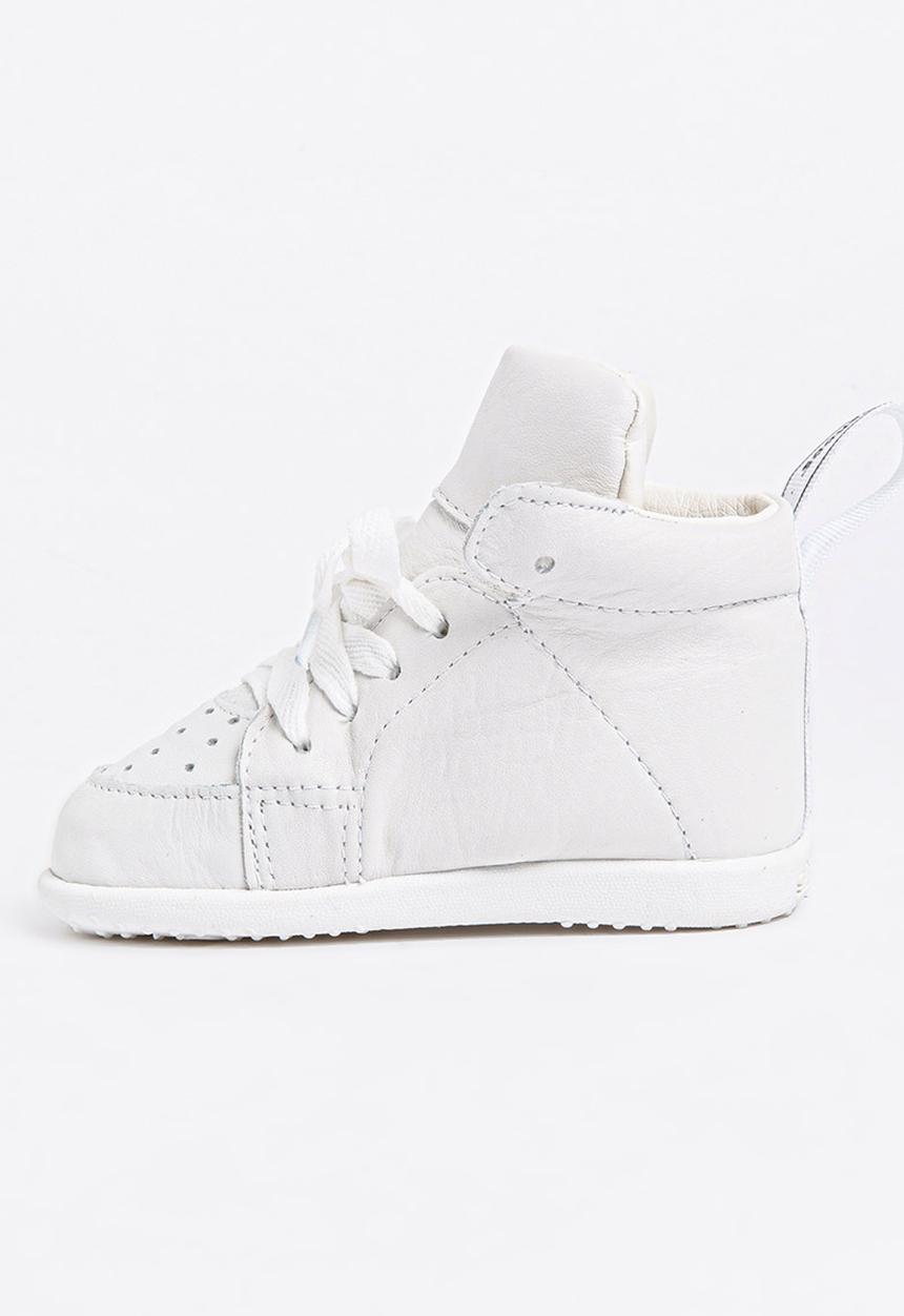 shooshoos - Madison High  Top Sneaker White