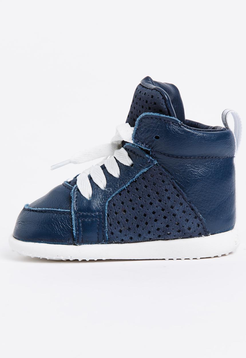 shooshoos - Now You See Me High  Top Sneaker Navy