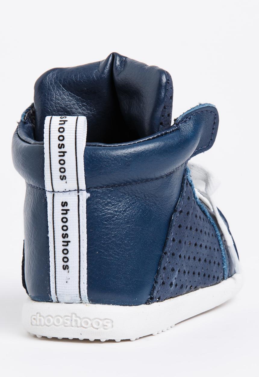 shooshoos - Now You See Me High  Top Sneaker Navy