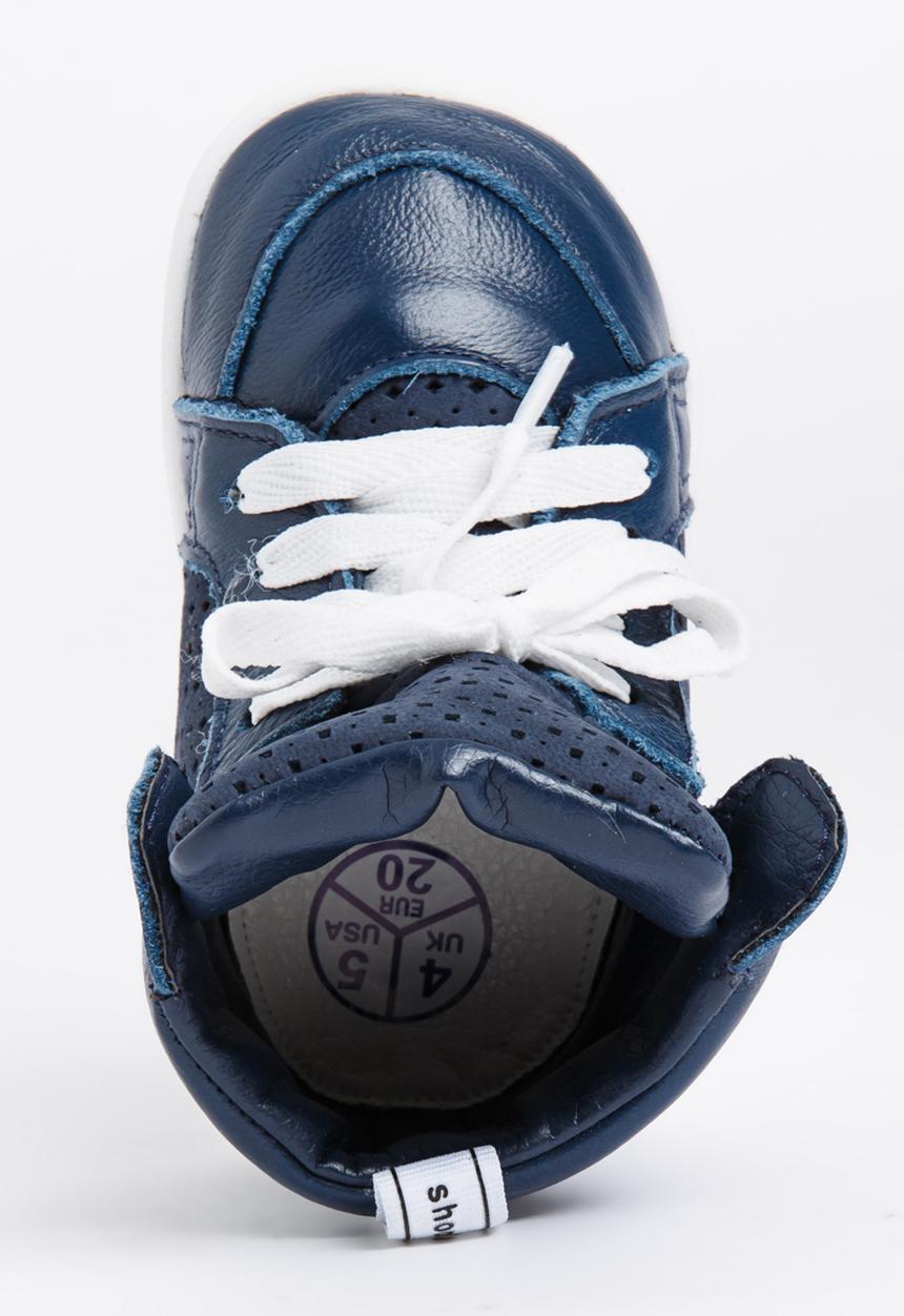 shooshoos - Now You See Me High  Top Sneaker Navy