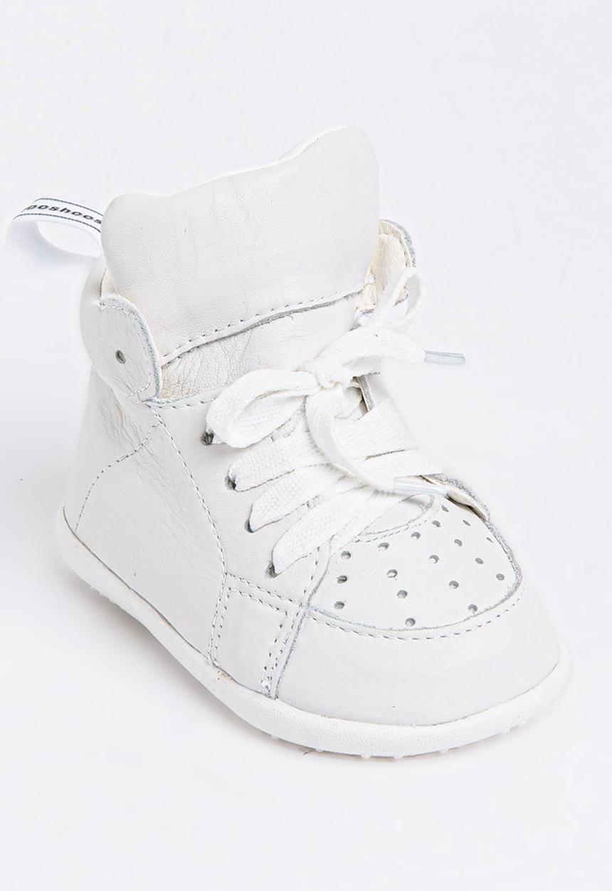 shooshoos - Madison High  Top Sneaker White