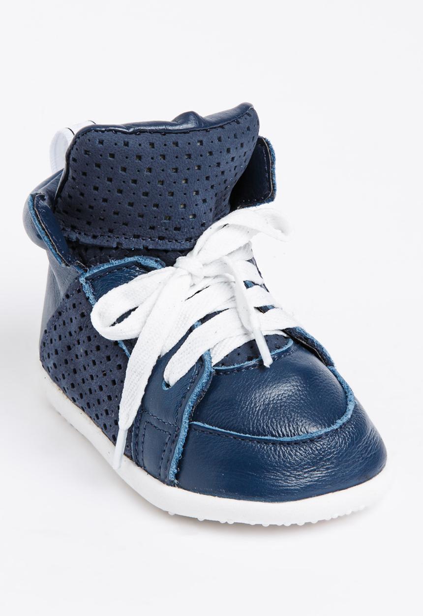 shooshoos - Now You See Me High  Top Sneaker Navy