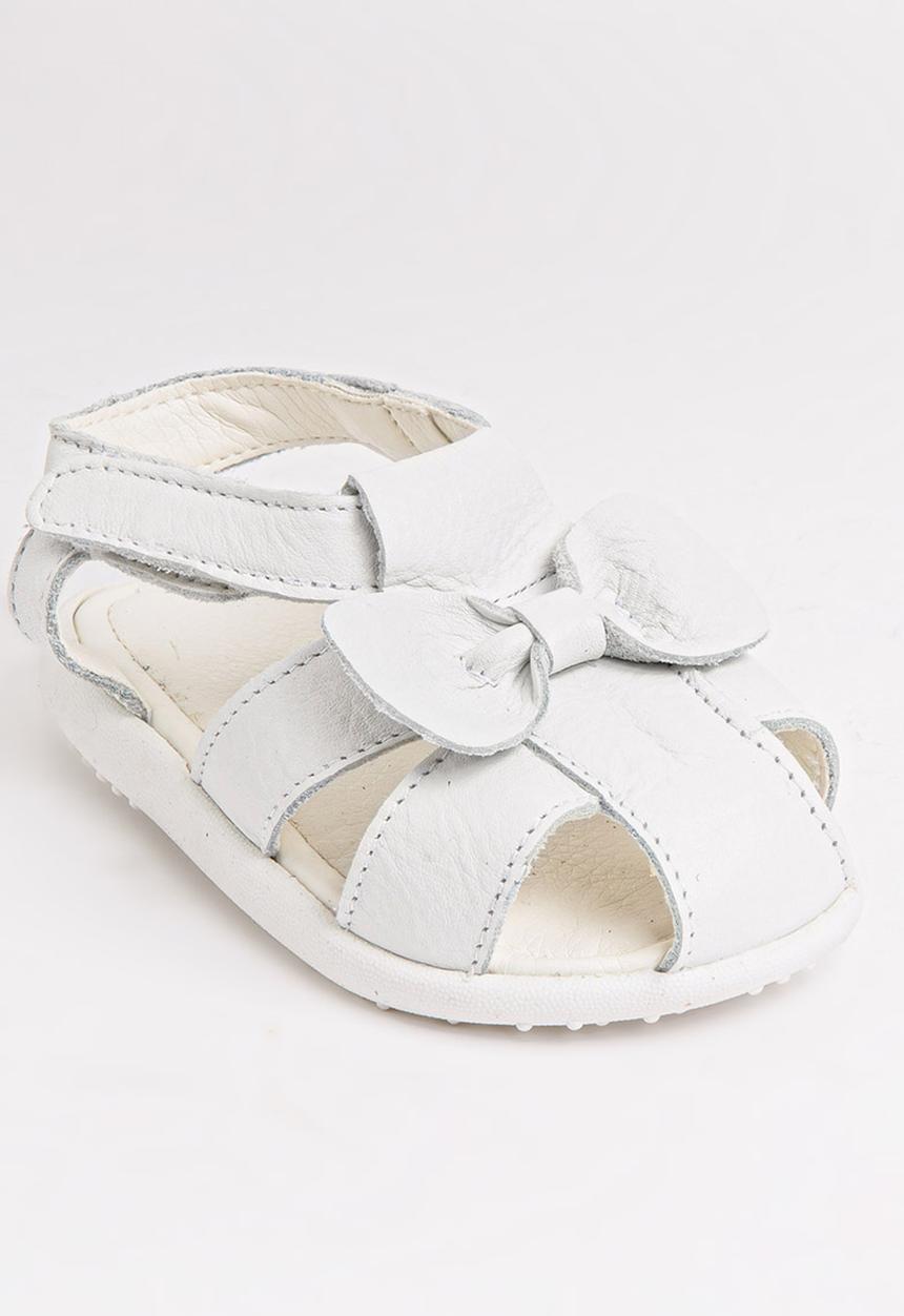 shooshoos - Tie My Bow Sandal White