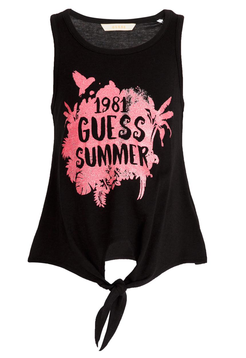 GUESS - S/L Guess Summer Tank Black