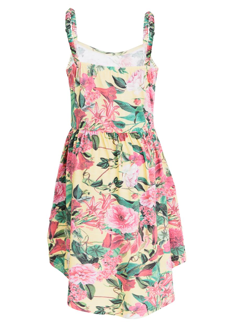 GUESS - Tropical Printed Dress Multi-colour