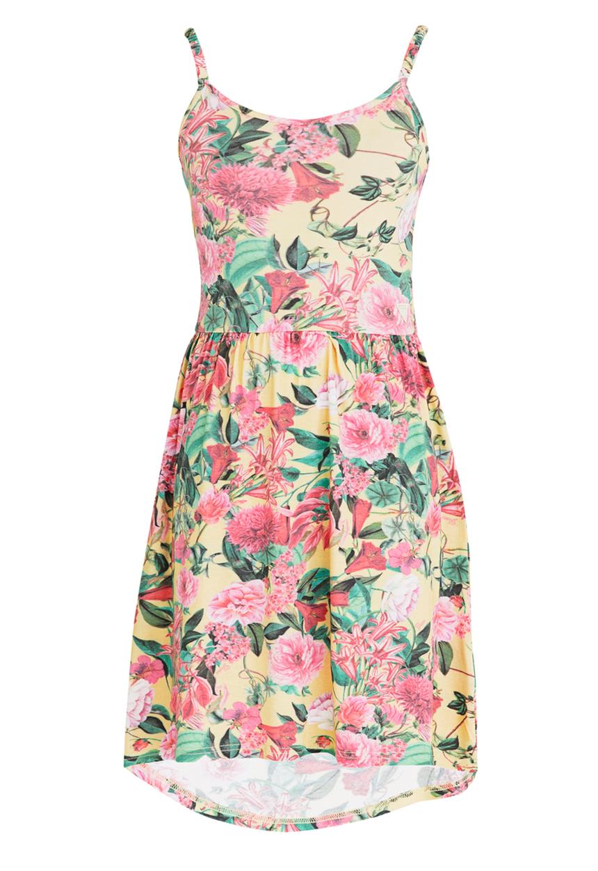 GUESS - Tropical Printed Dress Multi-colour