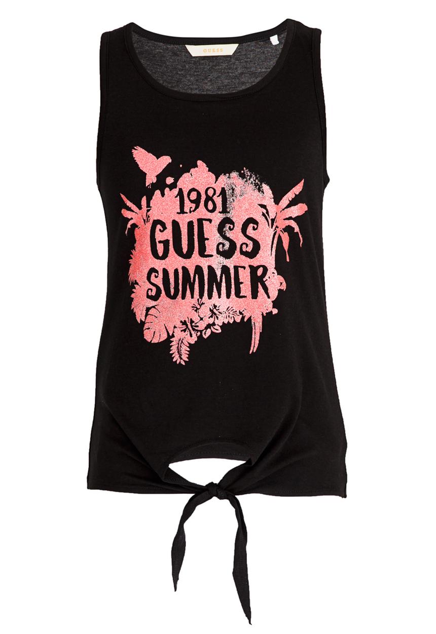 GUESS - S/L Guess Summer Tank Black