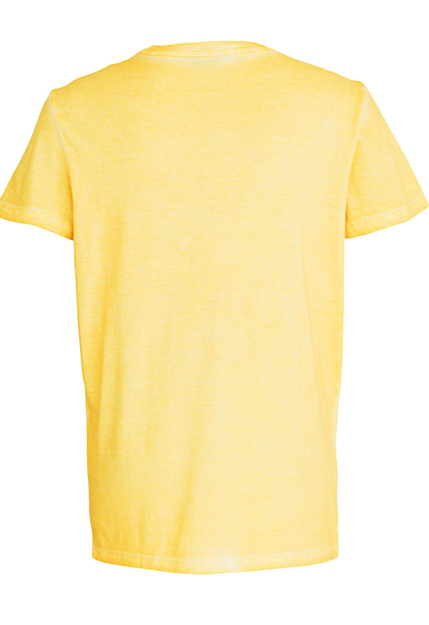 GUESS - Number Plate Gunner Tee Yellow