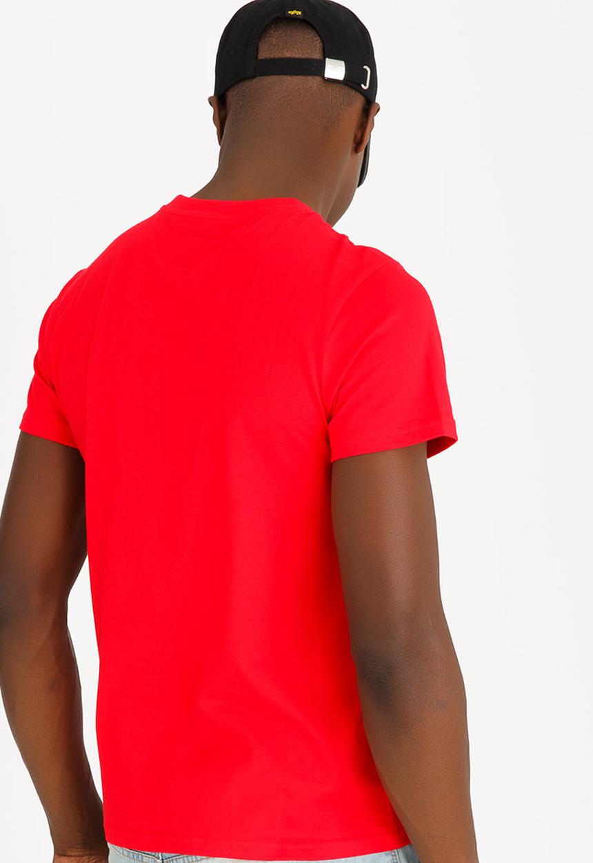 Alpha Industries - NASA T-Shirt Red