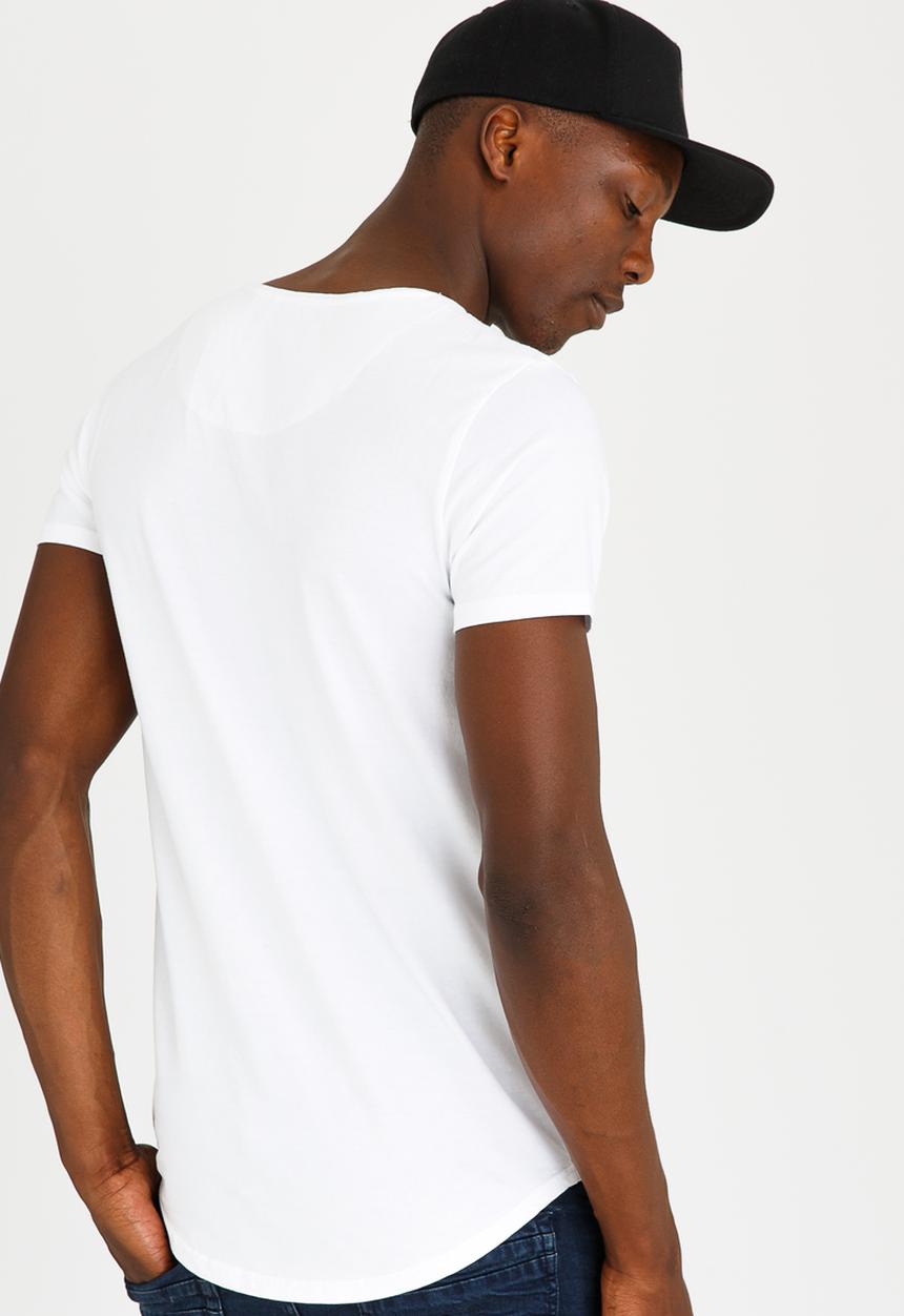 S.P.C.C - Basic Crew Neckline With SPCC Print White