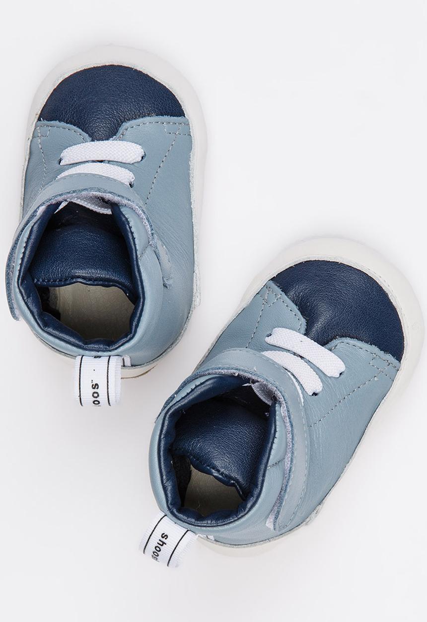 shooshoos - Hotel 224  High Top Sneaker Blue