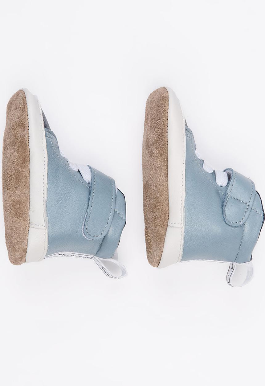 shooshoos - Hotel 224  High Top Sneaker Blue