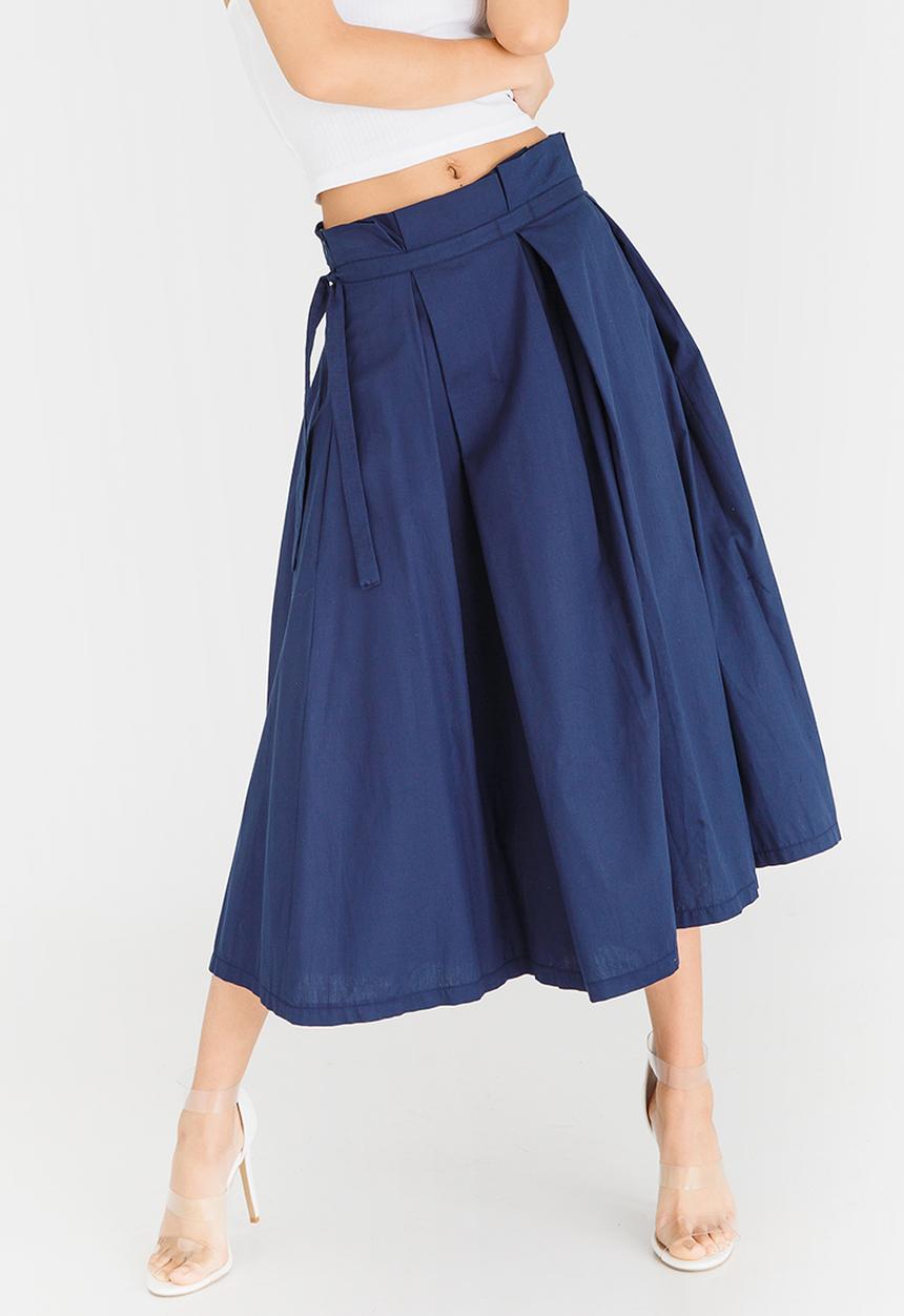 STYLE REPUBLIC - Paperbag Skirt Navy