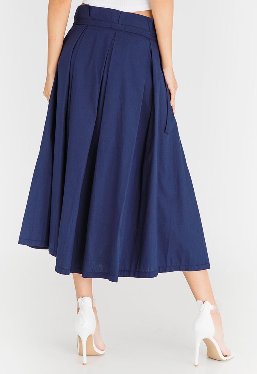 STYLE REPUBLIC - Paperbag Skirt Navy