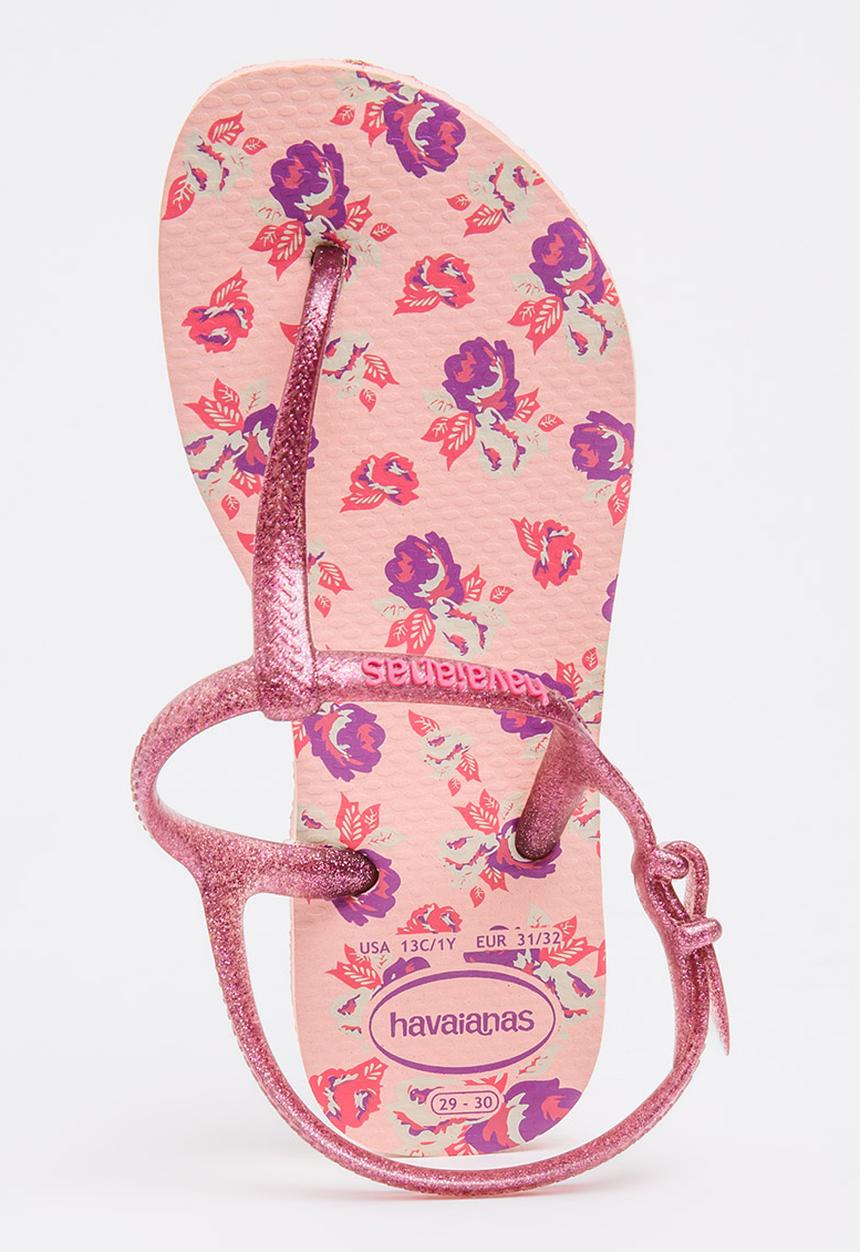 Havaianas - Kids Freedom SL Print Flip-flops Pearl