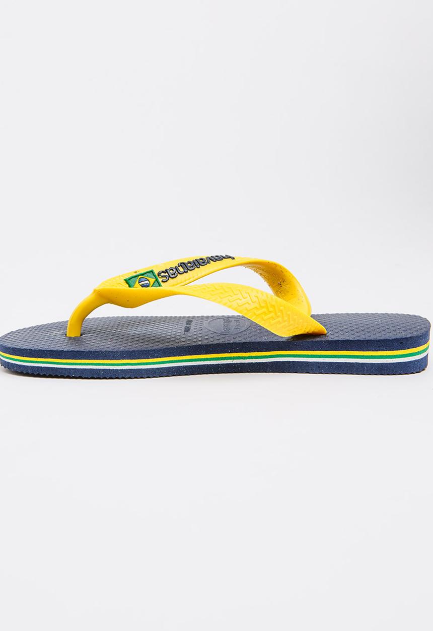 Havaianas - Kids Brazil Logo Flip-flop Blue