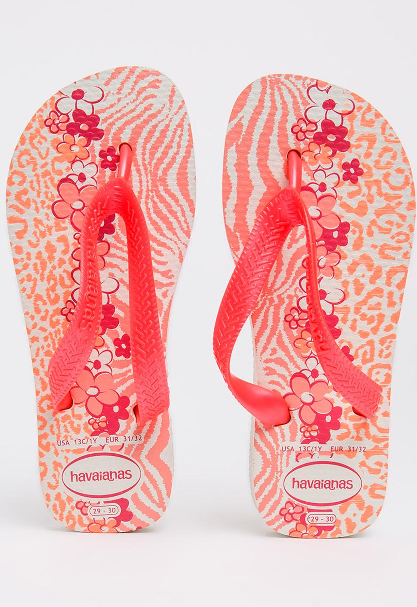 Havaianas - Kids Flores Flipflops Coral