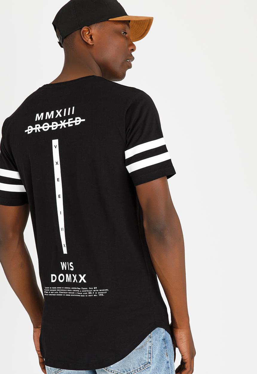 Only & Sons - Brad Longy O -Neck  Tee Black