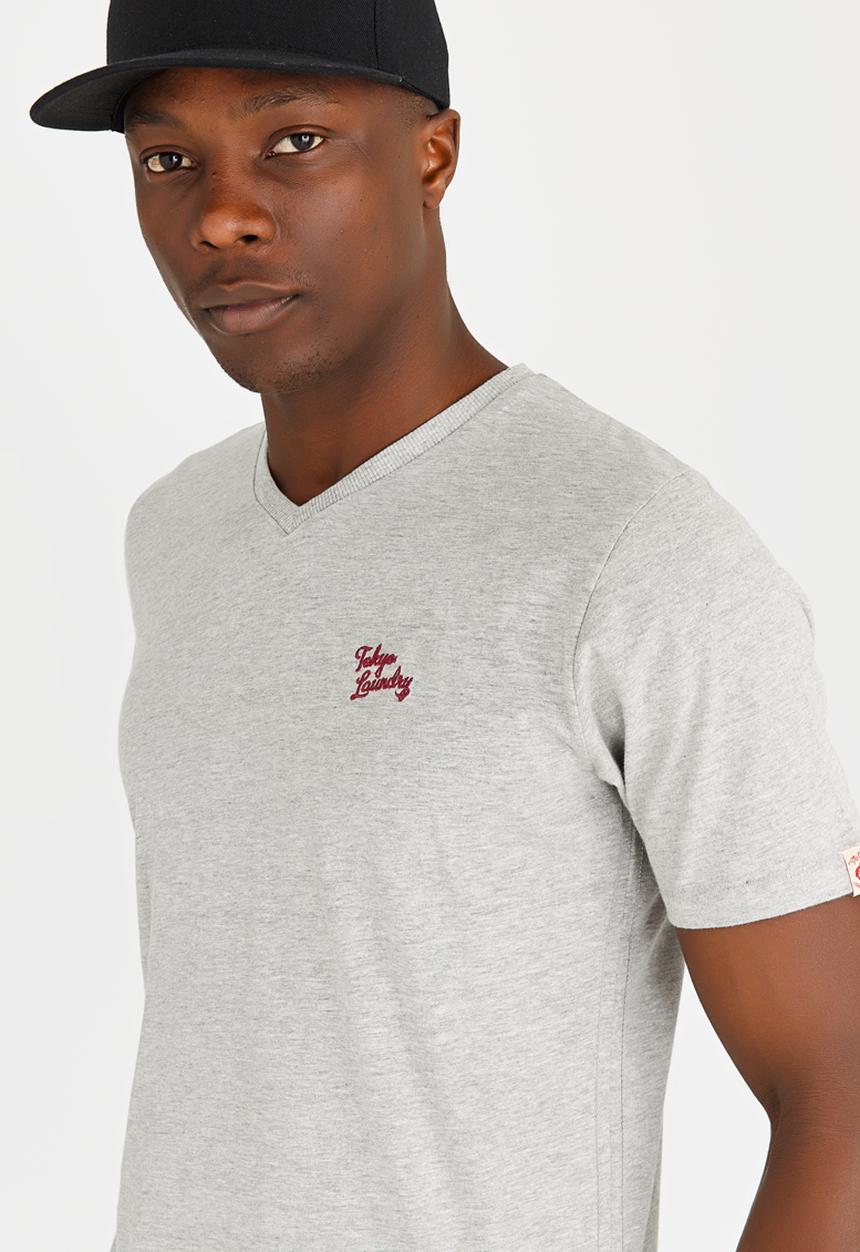 Tokyo Laundry - Essentials V Neck Tee Grey