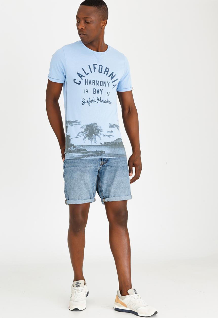 Tokyo Laundry - Norton Cove Tee Pale Blue