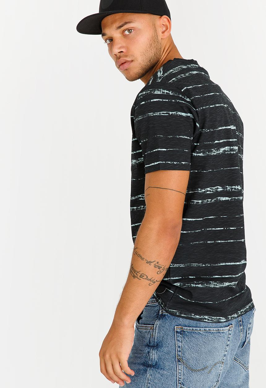 Brave Soul - Christo Tye Dye Tee Black