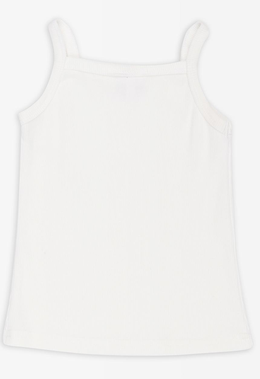 Pop Candy - Strappy Cami White