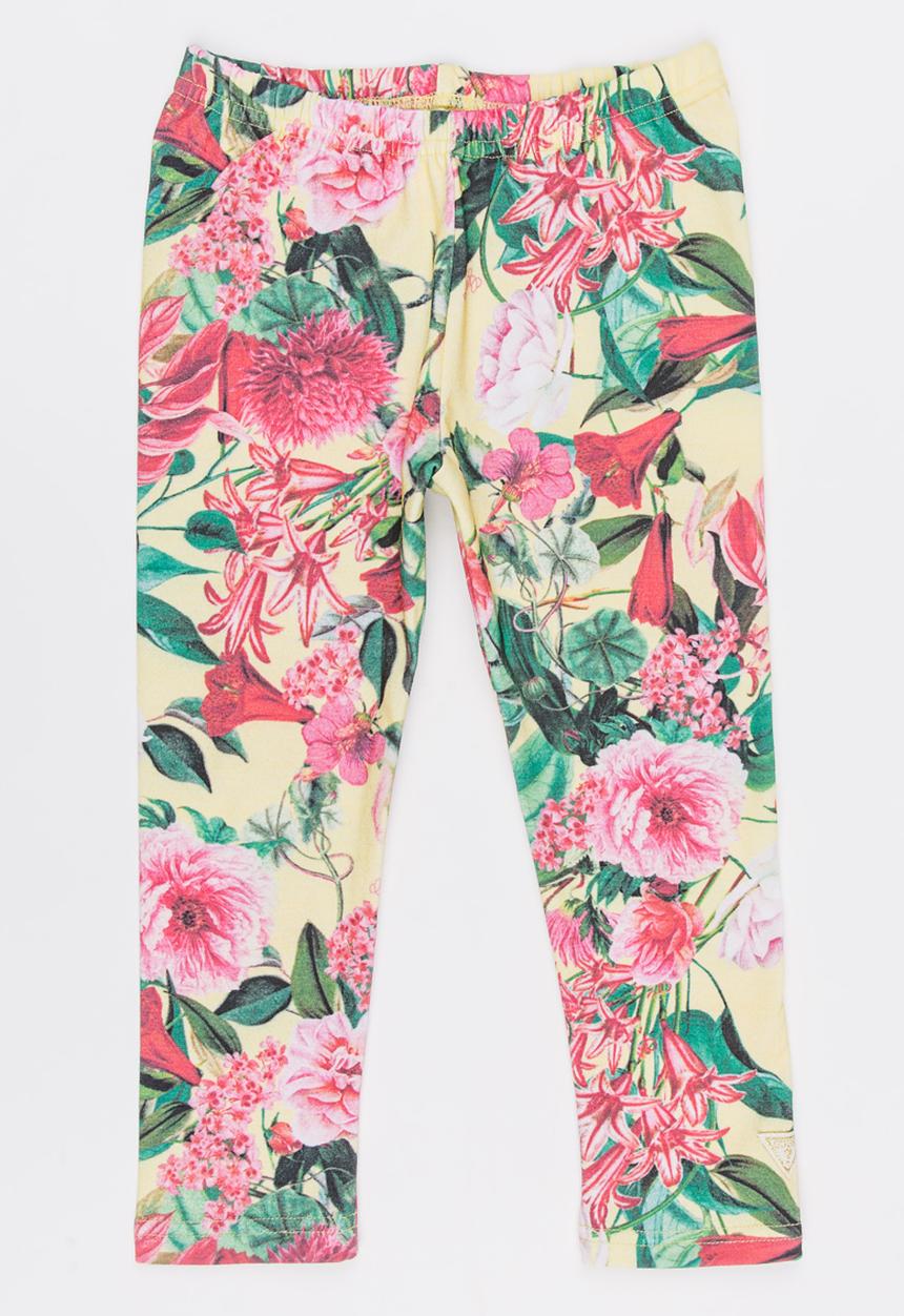 GUESS - Tropical Printed Leggings Multi-colour