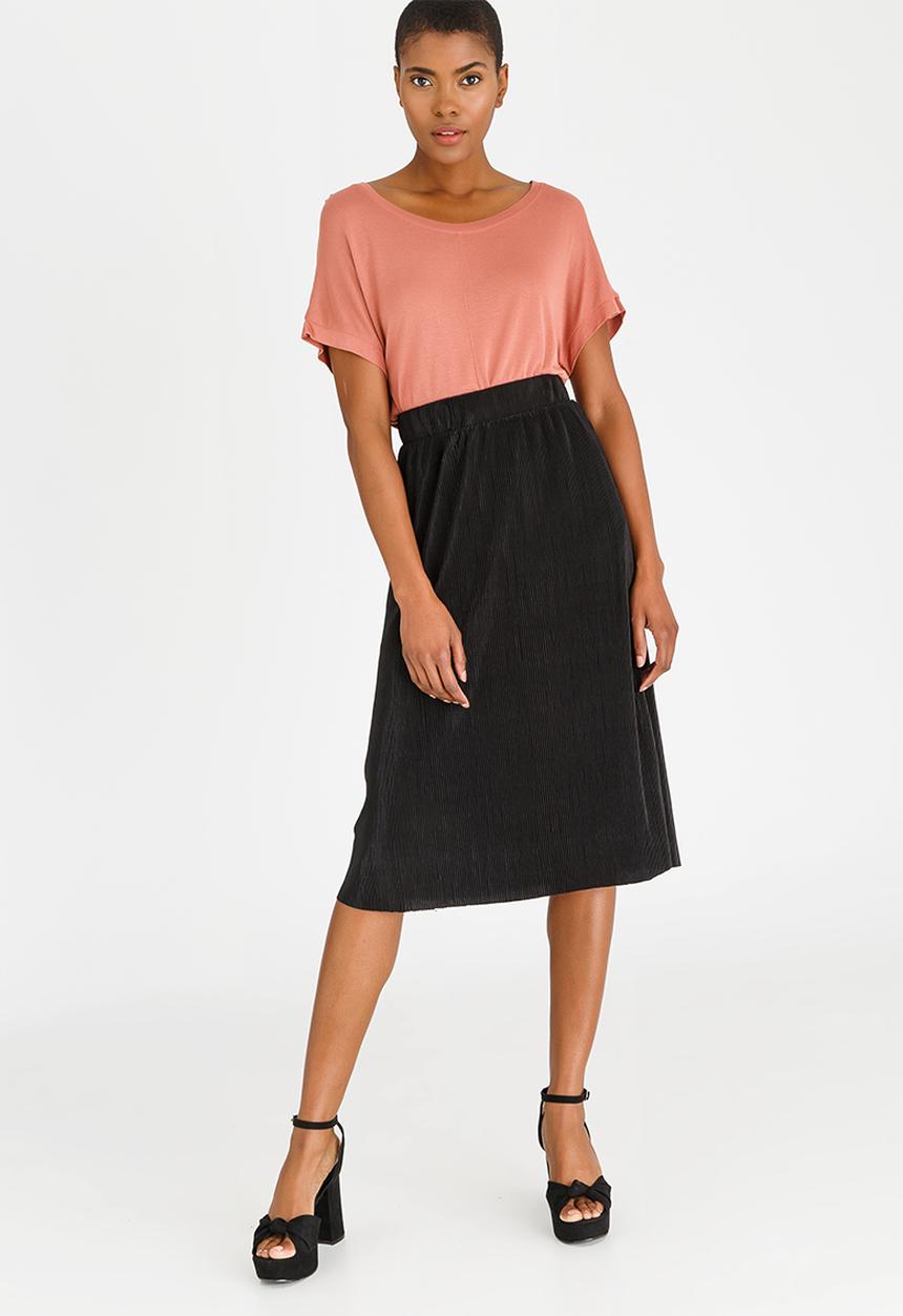 Noisy May - Jasper Calf Skirt Black