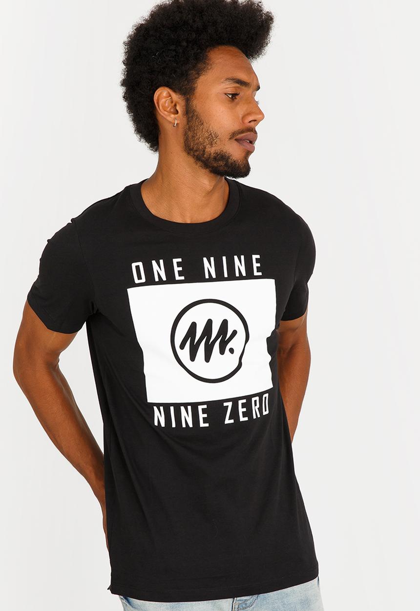 Jack & Jones - Words Tee Black