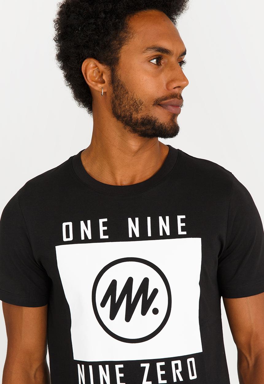 Jack & Jones - Words Tee Black