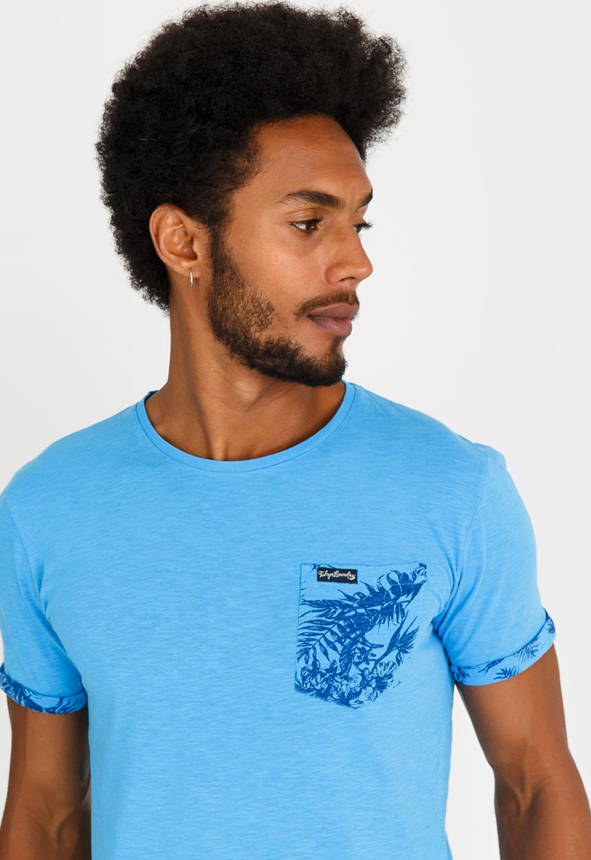 Tokyo Laundry - Akamu Tee Blue