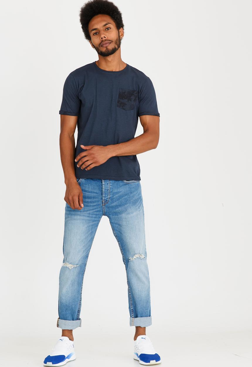 Tokyo Laundry - Akamu Tee Navy